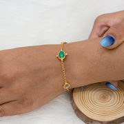 Luxora 18k Gold Plated Sterling Silver Bracelet