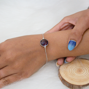 Serena Rhodium Plated Sterling Silver Bracelet