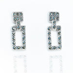 Load image into Gallery viewer, 925-sterling-silver-fancy-baguette-earrings
