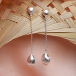 Load image into Gallery viewer, 925-sterling-silver-pearl-drop-earrings-for-women
