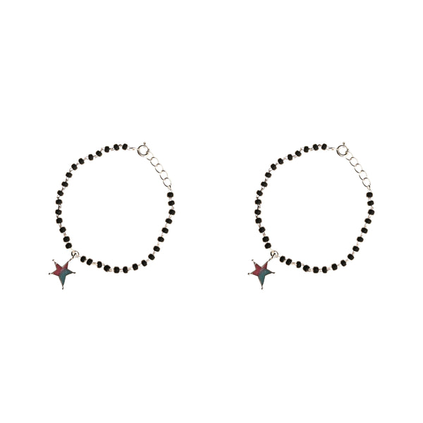 925-sterling-silver-pure-chandi-black-bead-crystal-round-heart-shape-nazariya-bangle-bracelet-for-kids