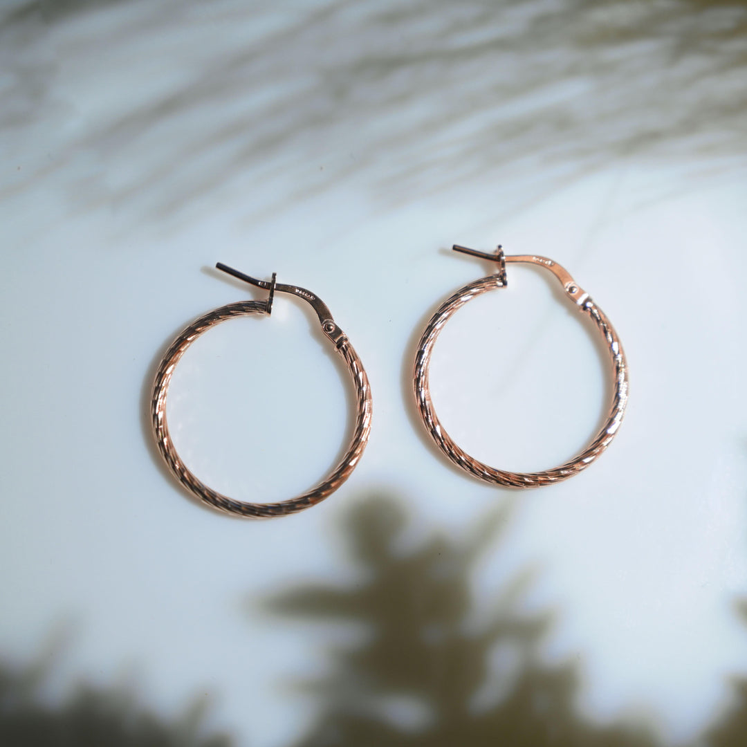 925-sterling-silver-runway-radiance-rose-gold-hoops-earrings-for-women