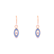 Evil Eye 18K Gold Plated Sterling Silver Earrings