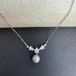 Load image into Gallery viewer, Aurora Pearl Sterling Silver Pendant Chain
