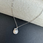 Load image into Gallery viewer, Pearl Blossom Sterling Silver Pendant Chain
