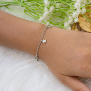 Evil Eye charm 925 Sterling Silver Bracelet