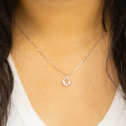 Lunara 925 Sterling Silver Chain Pendant Set