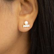 Sirae Pearl 925 sterling silver earrings