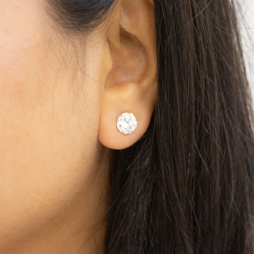 Bloom 925 Sterling Silver Stud Earrings