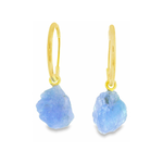 Load image into Gallery viewer, Unfinished Natural Stone Drop Earrings
