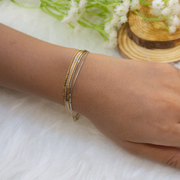 Noor Layered chain Multi-Strand Bracelet
