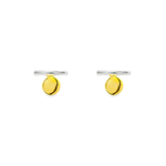 Load image into Gallery viewer, Drop 1 micron gold plated silver earrings
