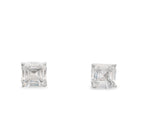 Load image into Gallery viewer, Glistening Silver stud earrings
