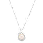 Load image into Gallery viewer, Pearl Blossom Sterling Silver Pendant Chain
