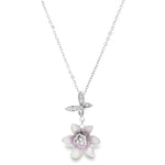 Load image into Gallery viewer, Blooming Orchid Sterling Silver Pendant Chain
