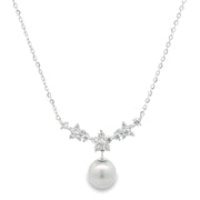 Aurora Pearl Sterling Silver Pendant Chain