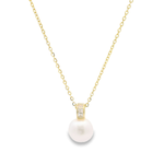 Load image into Gallery viewer, Radiant Pearl Sterling Silver Pendant Chain
