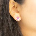 Load image into Gallery viewer, Opal 925 sterling silver earrings
