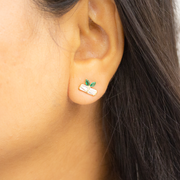 Petal 925 sterling silver earrings