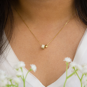 Cube Squared 925 sterling silver pendant