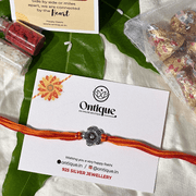 Silver Daffodil Rakhi