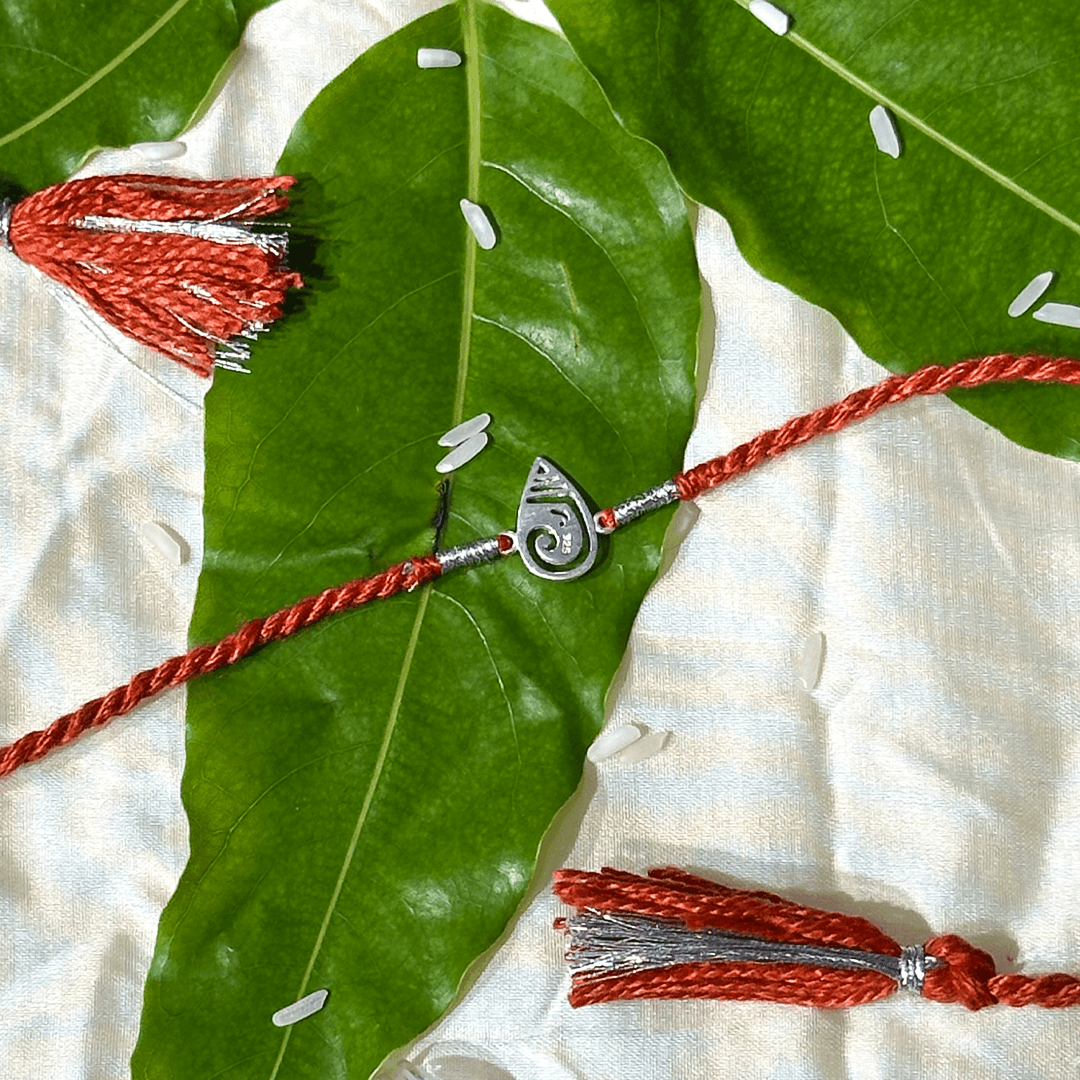 Silver Ganesh Rakhi