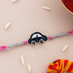 Load image into Gallery viewer, Silver Car Rakhi for Kids
