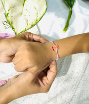 Silver Ganesh Rakhi for kids