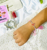Load image into Gallery viewer, Silver Teddy Bear rakhi for kids

