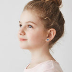 Load image into Gallery viewer, Ontique 925 Silver Fish Shaped Studs Earrings For Kids
