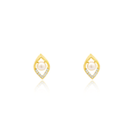 Load image into Gallery viewer, elite-pearl-silver-stud-earrings
