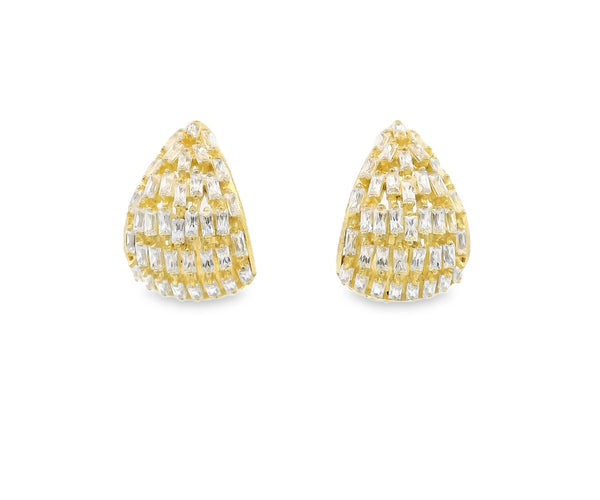 frosty-gold-silver-earrings