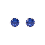 Load image into Gallery viewer, ontique-925-silver-ocean-blue-studs-earrings-for-women
