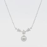 Load and play video in Gallery viewer, Aurora Pearl Sterling Silver Pendant Chain
