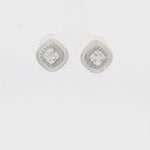 Load and play video in Gallery viewer, Pristine Mother of pearl Silver stud earrings
