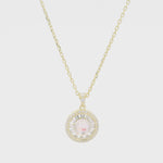 Load and play video in Gallery viewer, Pearl Radiance Golden Sterling Silver Pendant Chain
