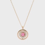 Load and play video in Gallery viewer, Maple Glow Rose Gold Sterling Silver Pendant Chain
