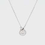 Load and play video in Gallery viewer, Crystal Swan Sterling Silver Pendant Chain
