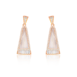 Load image into Gallery viewer, rose-gold-crystal-glow-mop-silver-earrings
