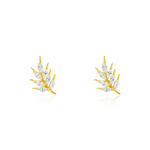 Load image into Gallery viewer, starlit-silver-stud-earrings
