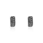 Load image into Gallery viewer, sterling-silver-sparkling-stud-earrings
