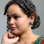 sundri-silver-oxidised-earrings