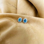 Load image into Gallery viewer, Marine charm diamond Stud Earrings for Women
