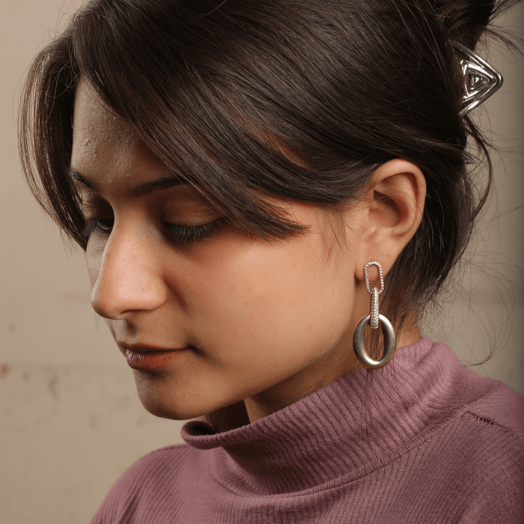 Golden Loop Earrings