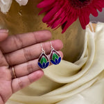 Load and play video in Gallery viewer, Traditional Multicolor Drop Earrings
