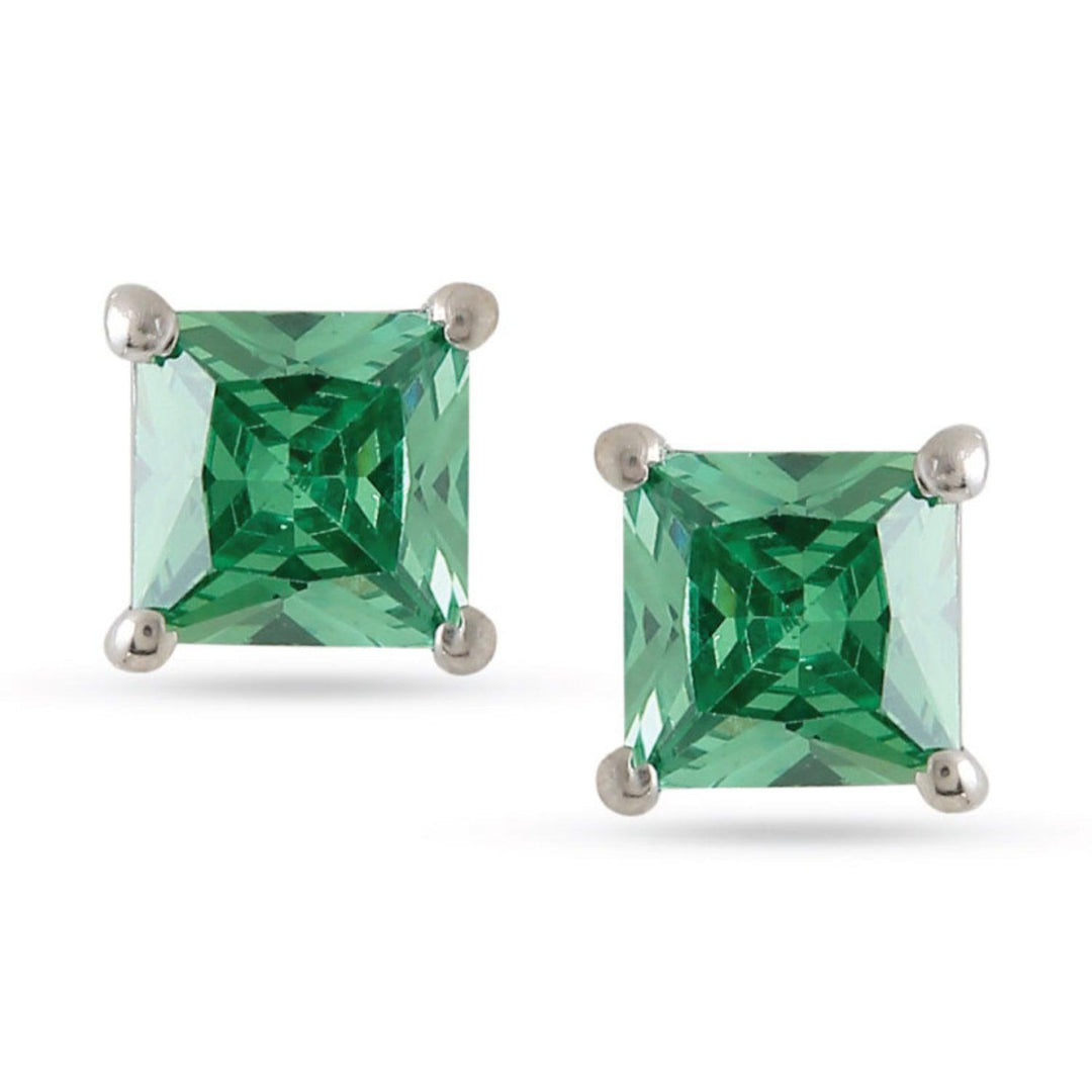 925-sterling-silver-princess-cut-green-studs