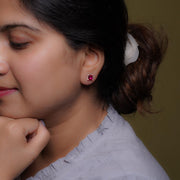 925-sterling-silver-princess-cut-ruby-stud-earring