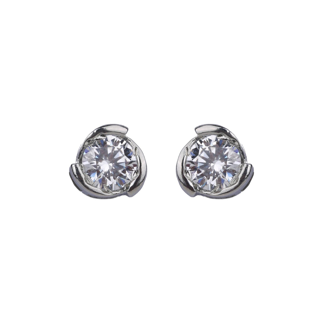 Whirlwind Swarovski Diamond Stud Earrings