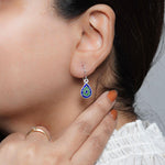 Load image into Gallery viewer, Traditional Multicolor Drop Earrings
