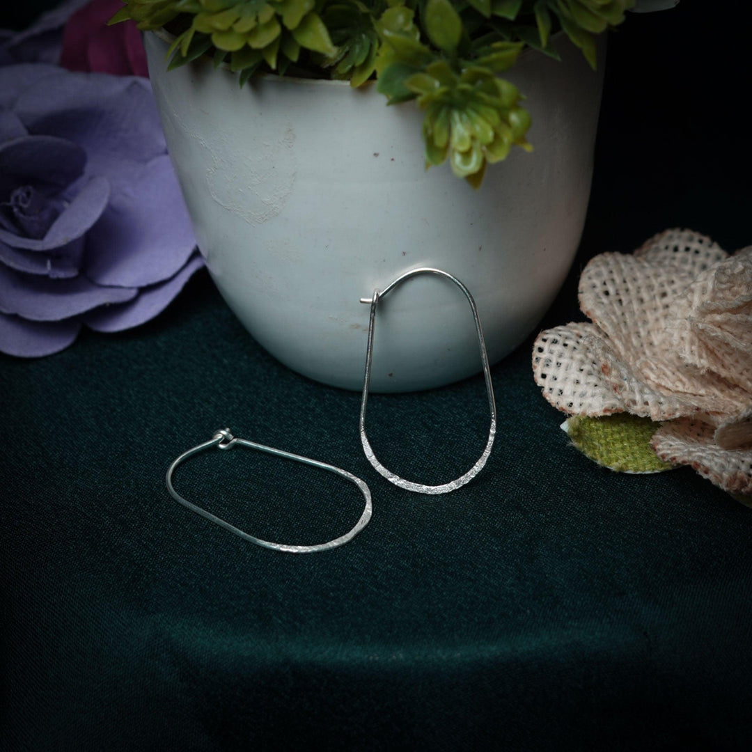 Wired Hoop Earrings for Women